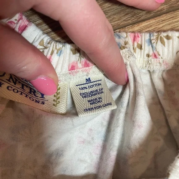 vintage Victoria's Secret Country quality cotton floral sleep shorts - Picture 4 of 7